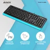 Клавиатура A4Tech Fstyler FKS10 черный/синий USB Клавиатура A4Tech Fstyler FKS10 черный/синий USB